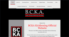 Desktop Screenshot of bckakickboxing.com
